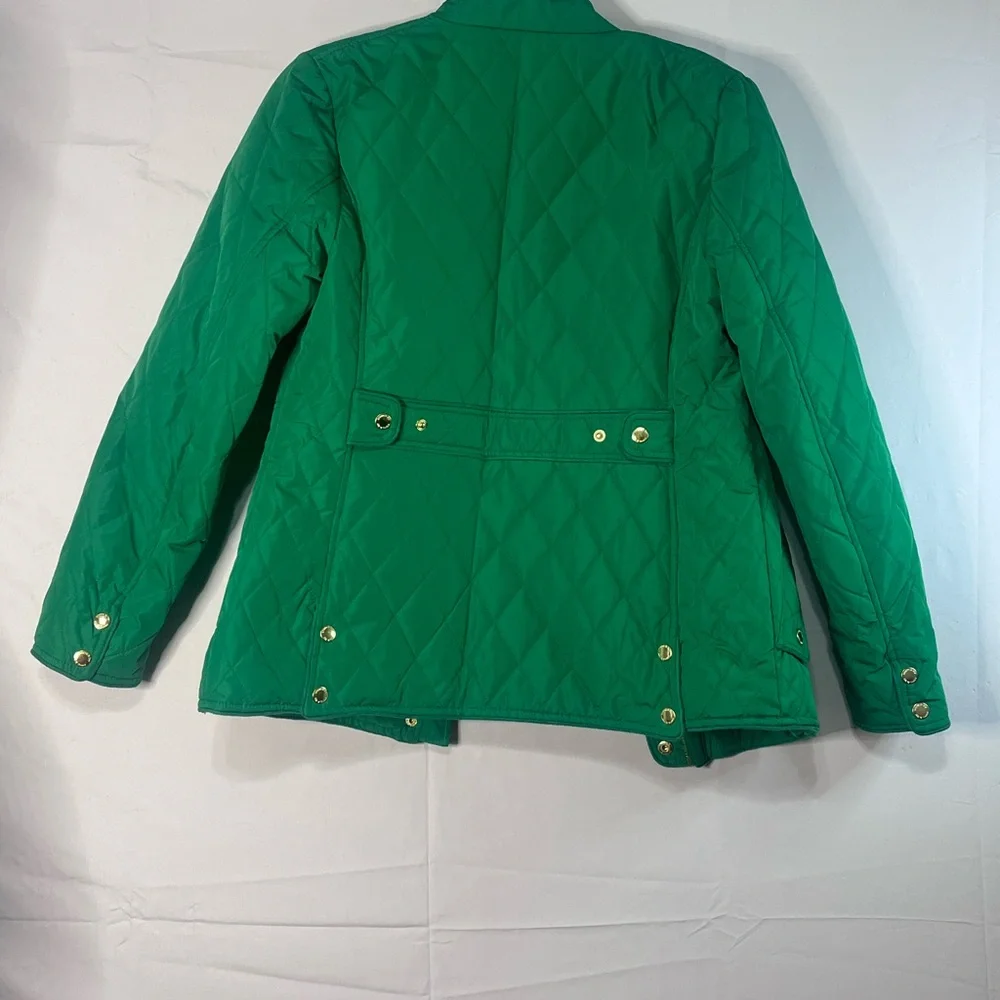 Crown & Ivy GREEN lined jacket NWT SIZE Small - Picture 6 of 11
